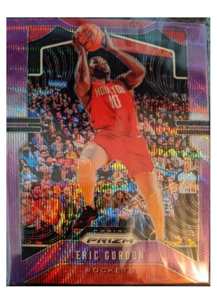 2019-20 Panini Prizm Base Set Eric Gordon Purple Prizm #109 card