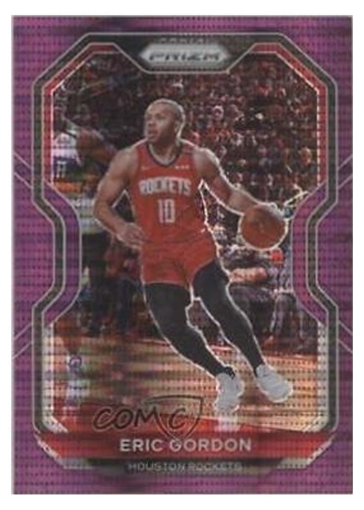2020-21 Panini Prizm Base Set Eric Gordon Purple Pulsar Prizm #51 card