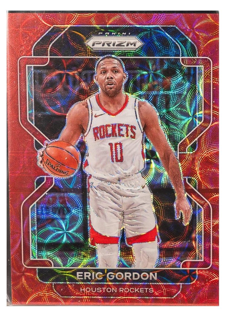 2021-22 Panini Prizm Base Set Eric Gordon Red Choice Prizm #169 card