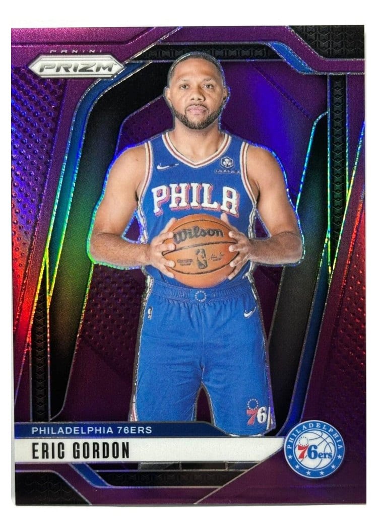 2024-25 Panini Prizm Base Set Eric Gordon Purple #180 card