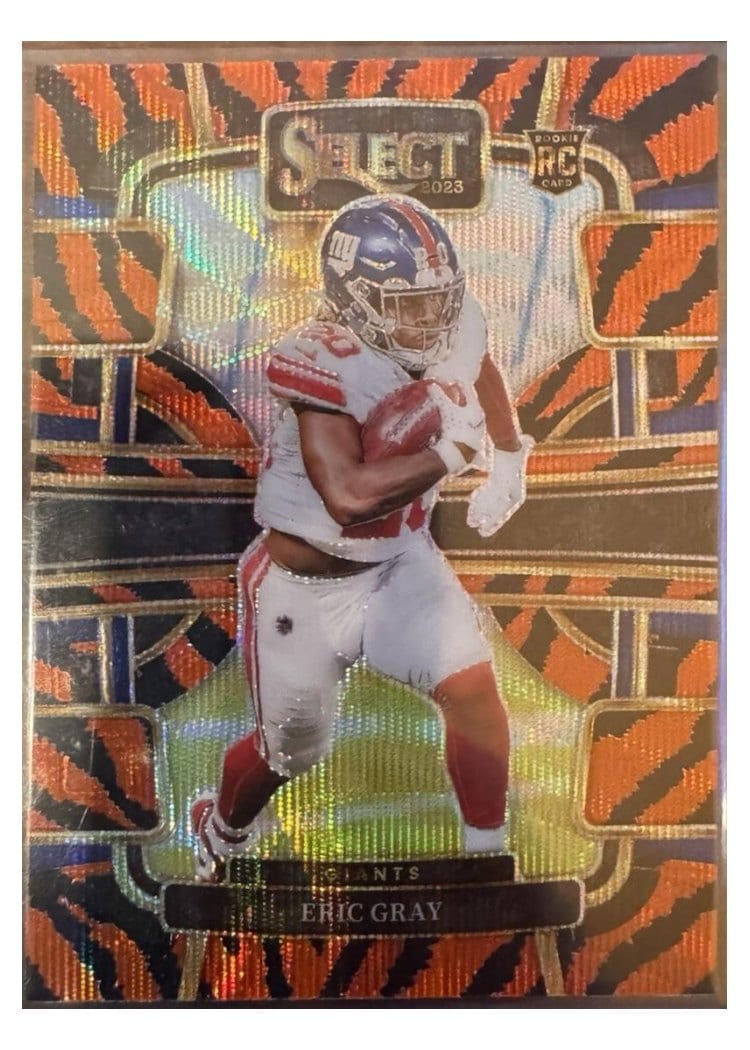 2023 Panini Select Base Set Eric Gray Tiger Prizm #74