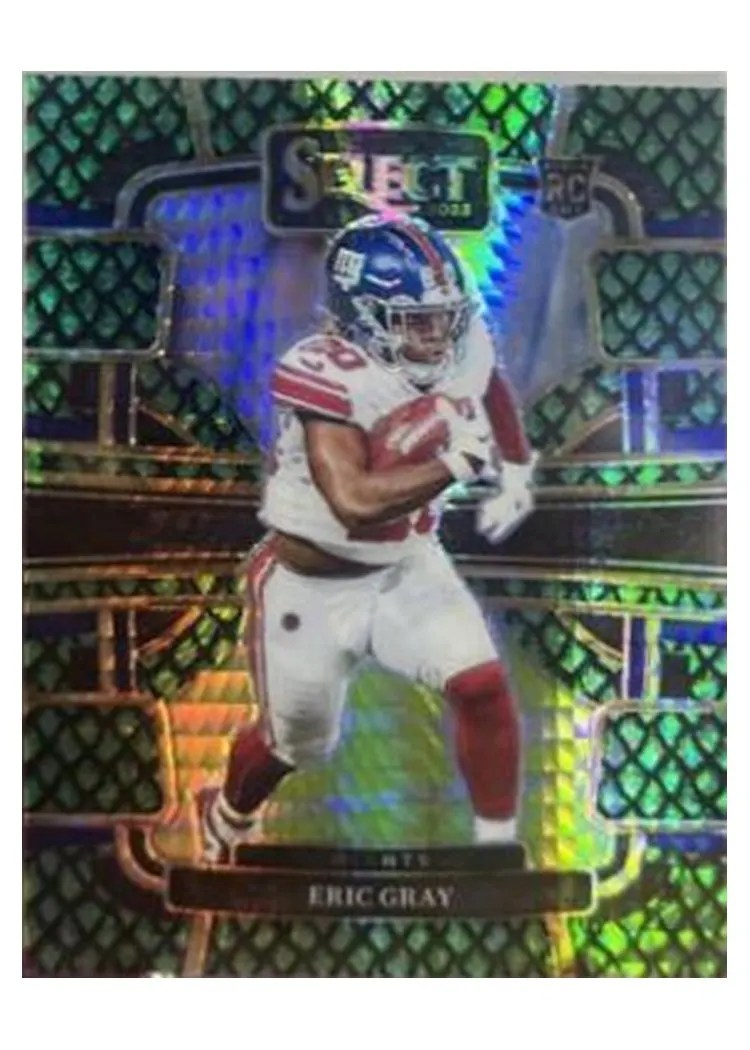 2023 Panini Select Base Set Eric Gray Dragon Scale Prizm #74 card