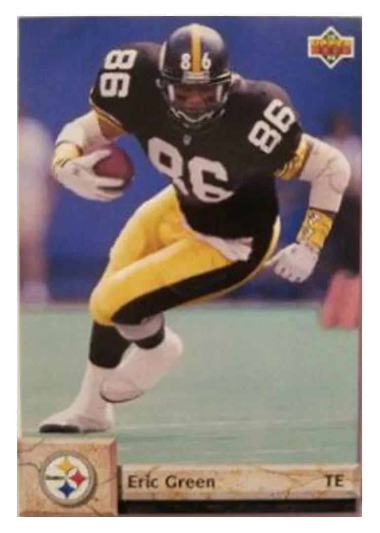 1992 Upper Deck Eric Green #319 card