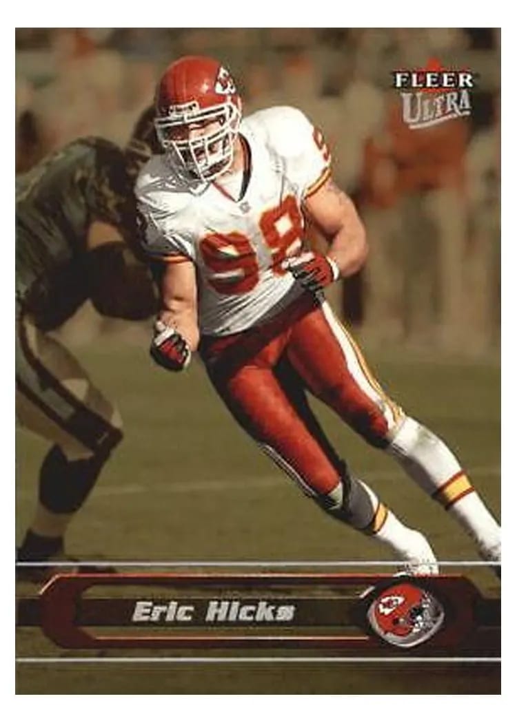 2002 Ultra Eric Hicks #29 card