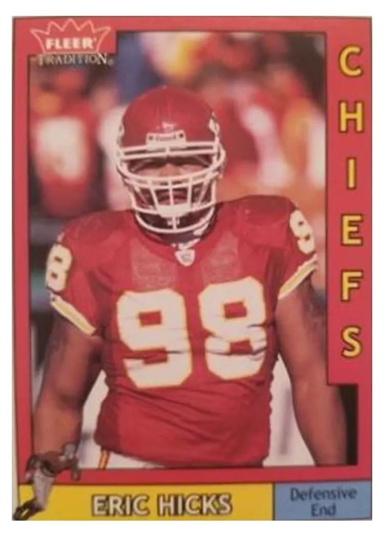 2003 Fleer Tradition Eric Hicks #44 card