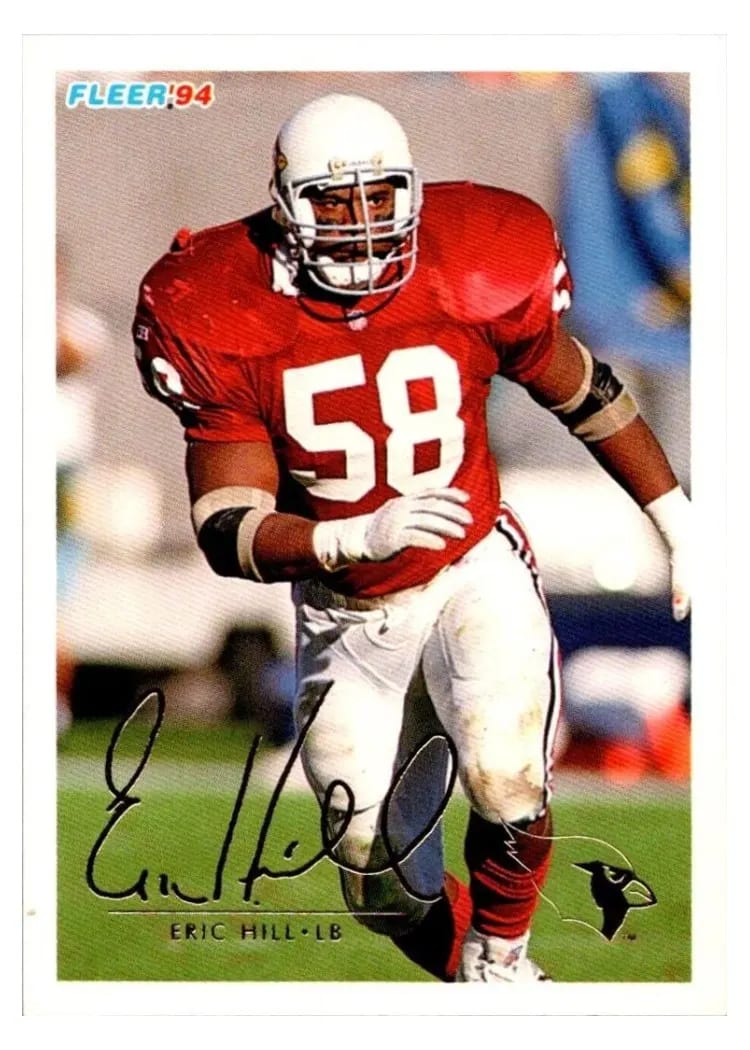 1994 Fleer Eric Hill #9 card