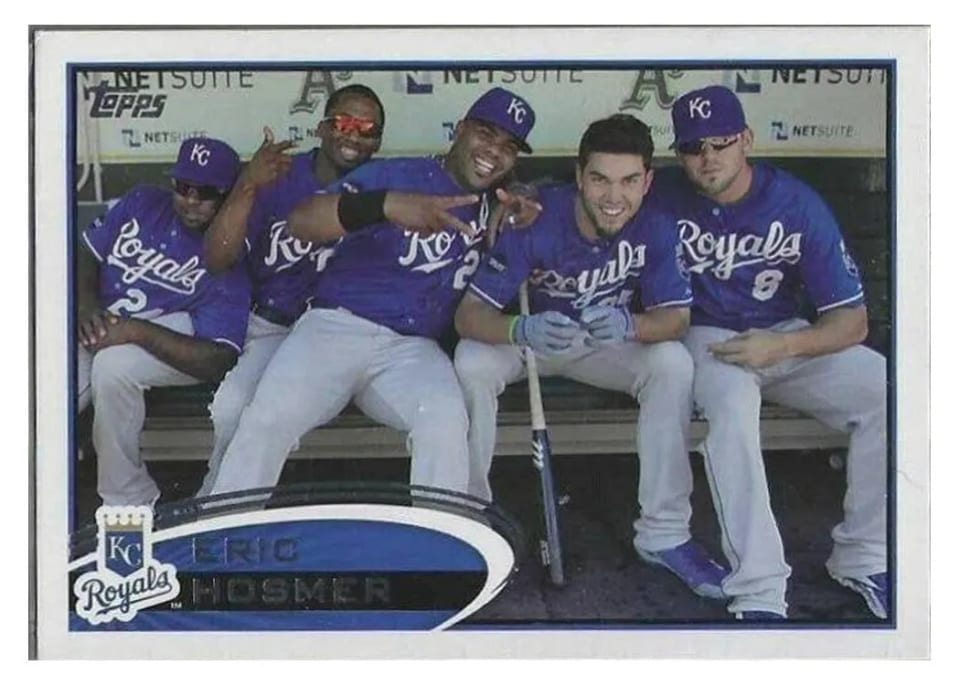 2012 Topps Eric Hosmer #35 card