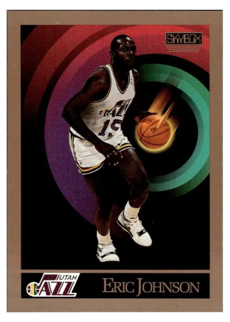 1990 Skybox Eric Johnson #280 card
