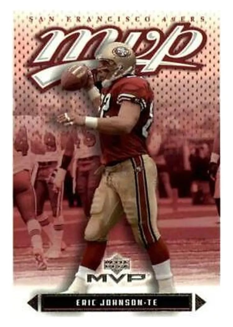 2003 Upper Deck MVP Eric Johnson #72 card