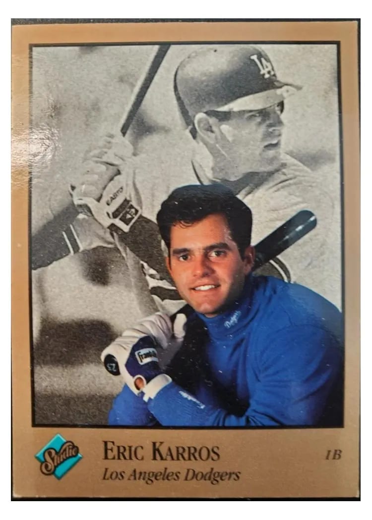 1992 Studio Eric Karros #45 card