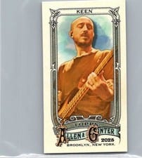 2025 Topps Allen & Ginter Framed Mini Autographs (Non-Baseball) Eric Keen #MA-EK card