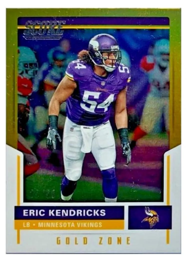 2017 Score Base Set Eric Kendricks #3 card