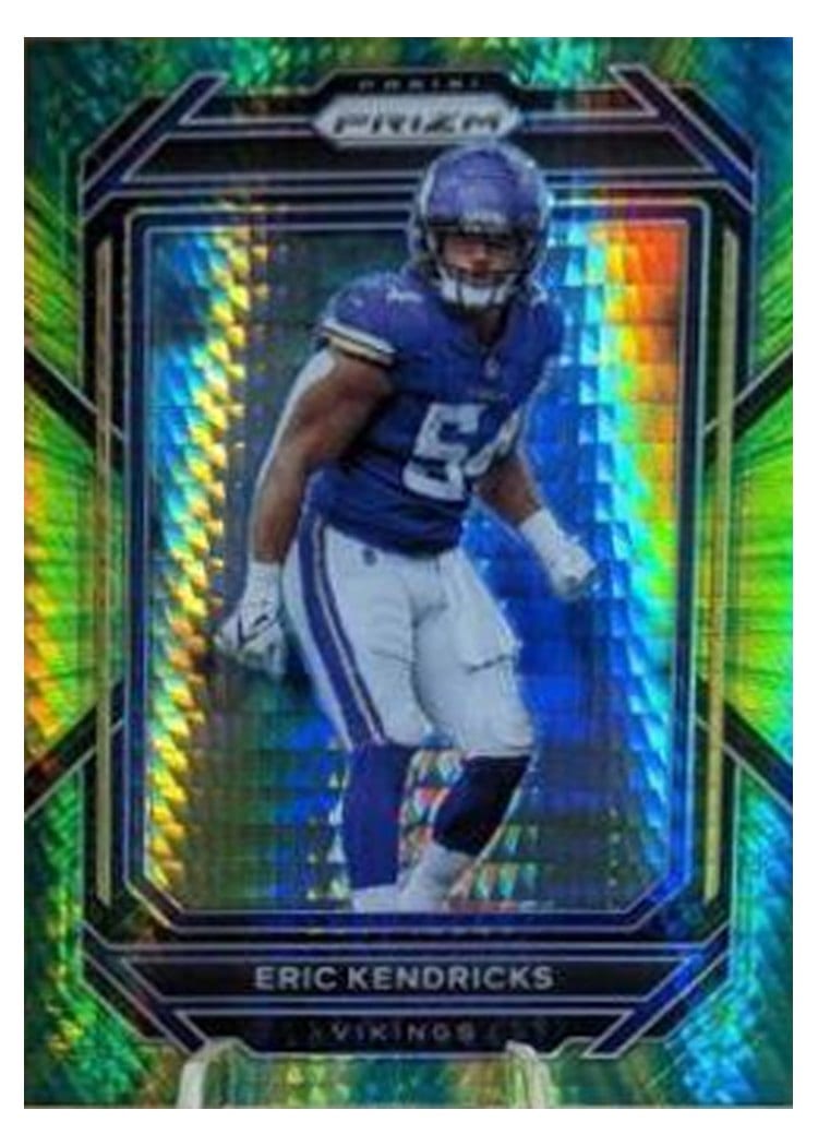 2022 Panini Prizm Base Set Eric Kendricks Green #193 card