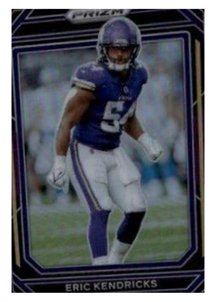 2022 Panini Prizm Base Set Eric Kendricks Purple #193 card