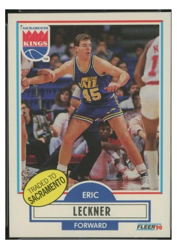 1990 Fleer Eric Leckner #187 card