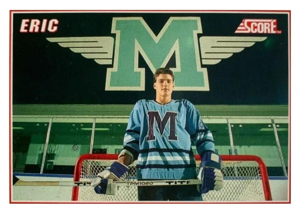 1990 Score Eric Lindros #B1 card