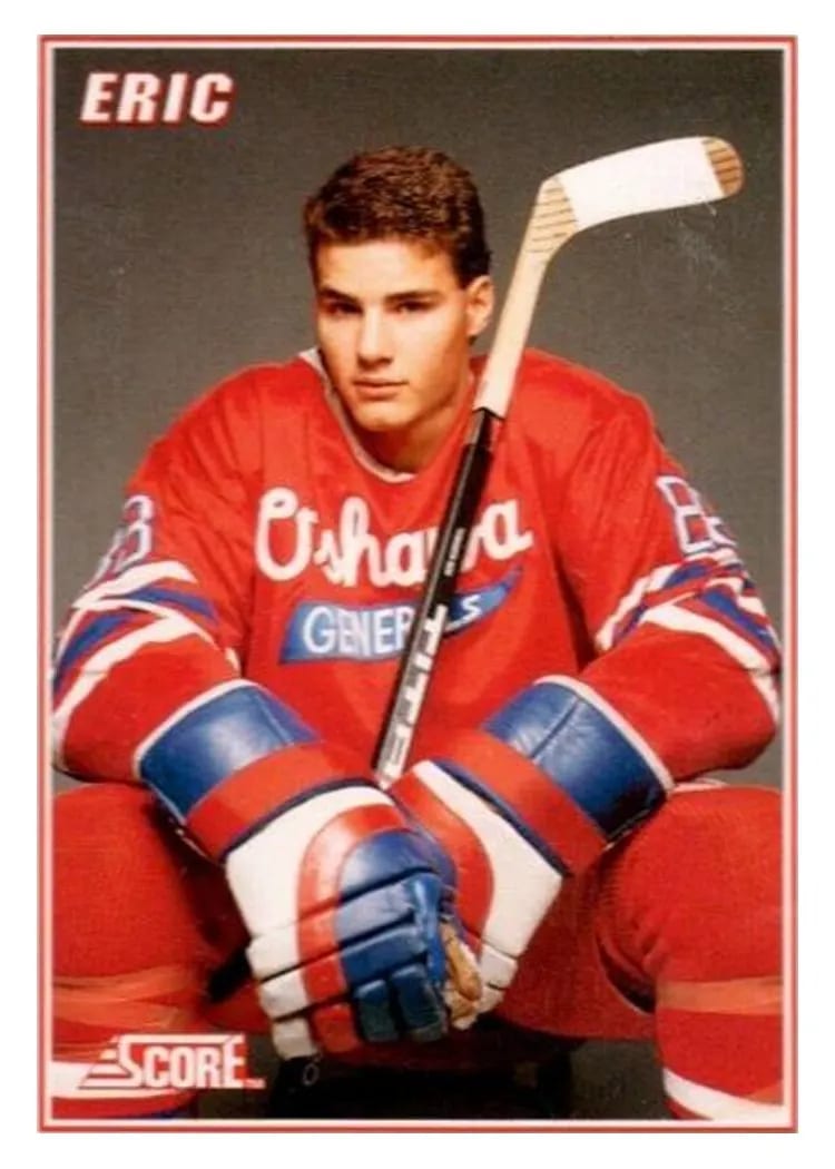 1990 Score Eric Lindros #B2 card