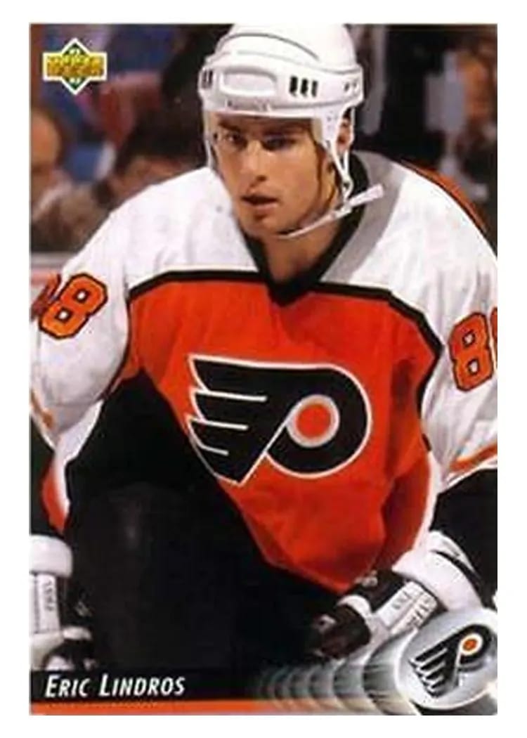 1992 Upper Deck Eric Lindros #88 card