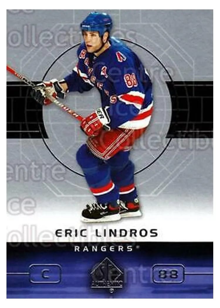 2002 SP Authentic Eric Lindros #59 card