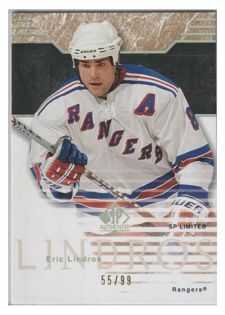 2003 SP Authentic Eric Lindros #58 card