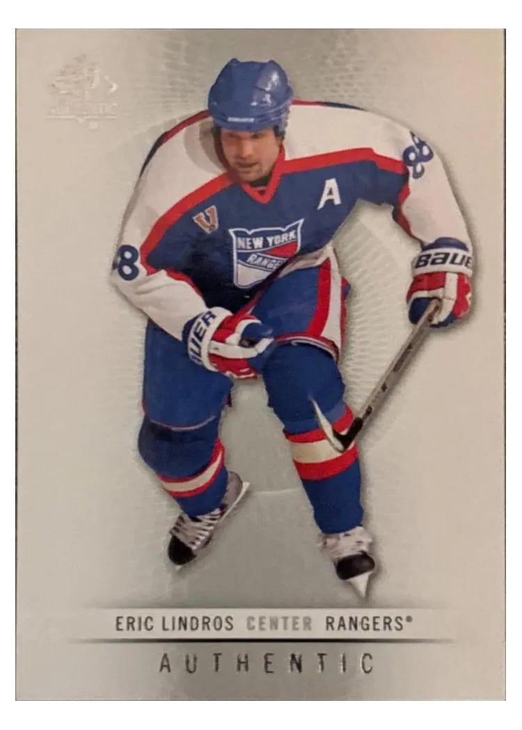 2012 SP Authentic Eric Lindros #37 card