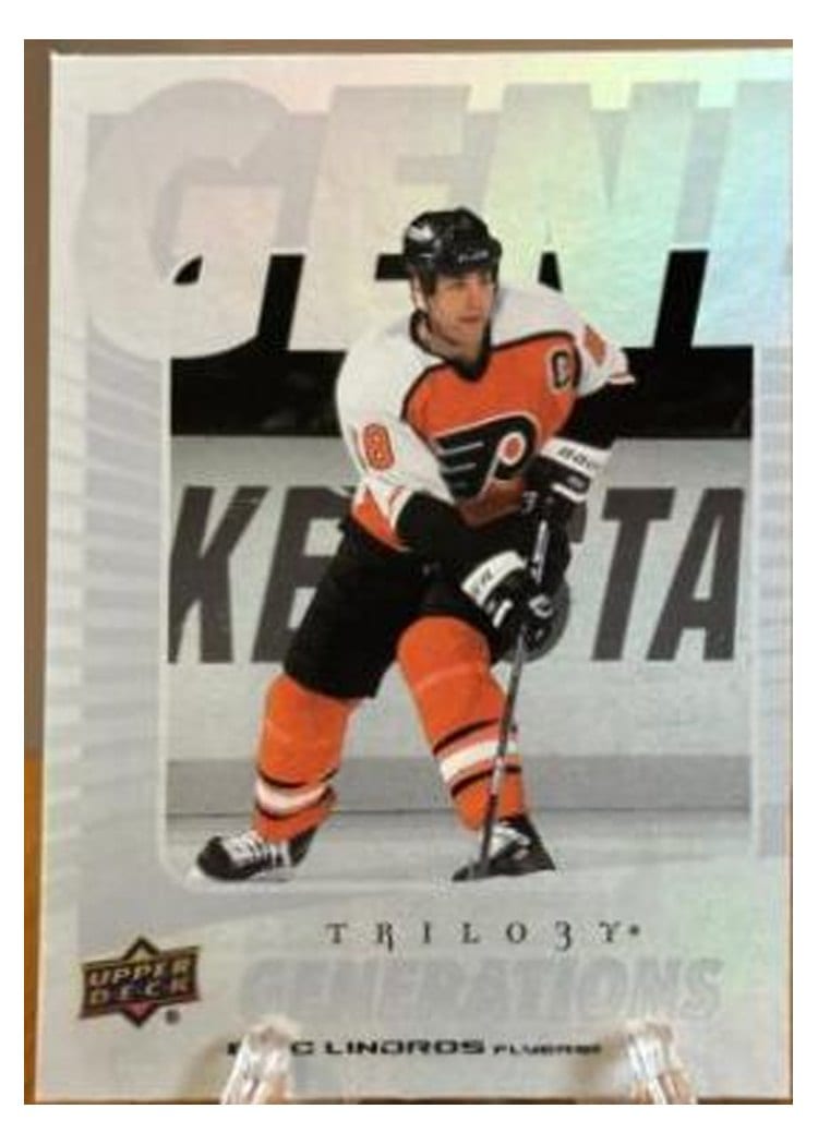 2023-24 Upper Deck Trilogy Generations Eric Lindros #TG-12A card