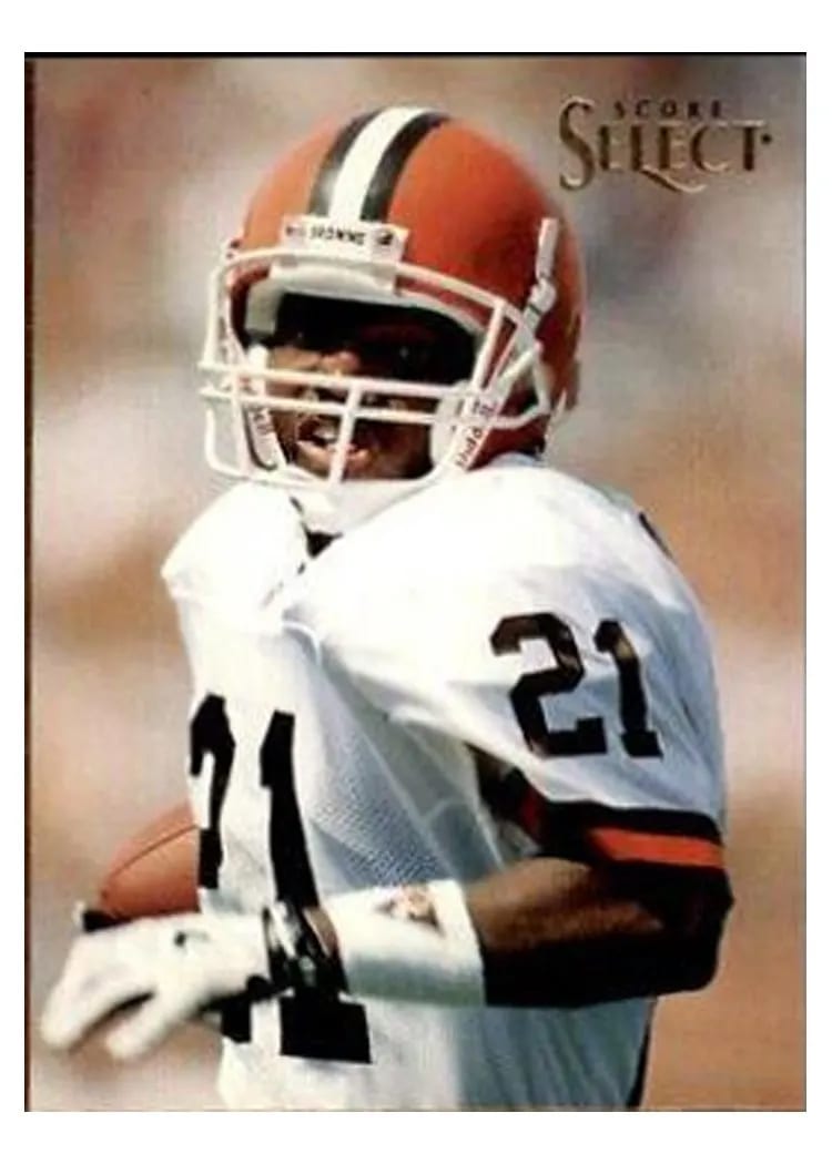 1993 Panini Select Eric Metcalf #32 card