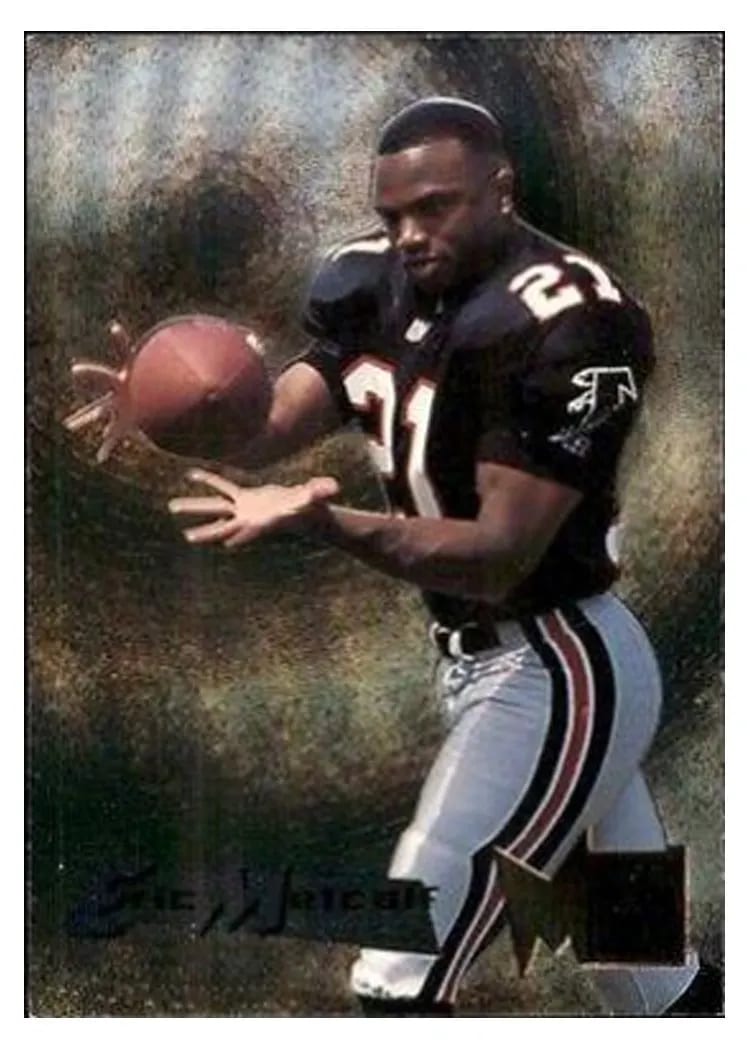 1995 Fleer Metal Eric Metcalf #13 card