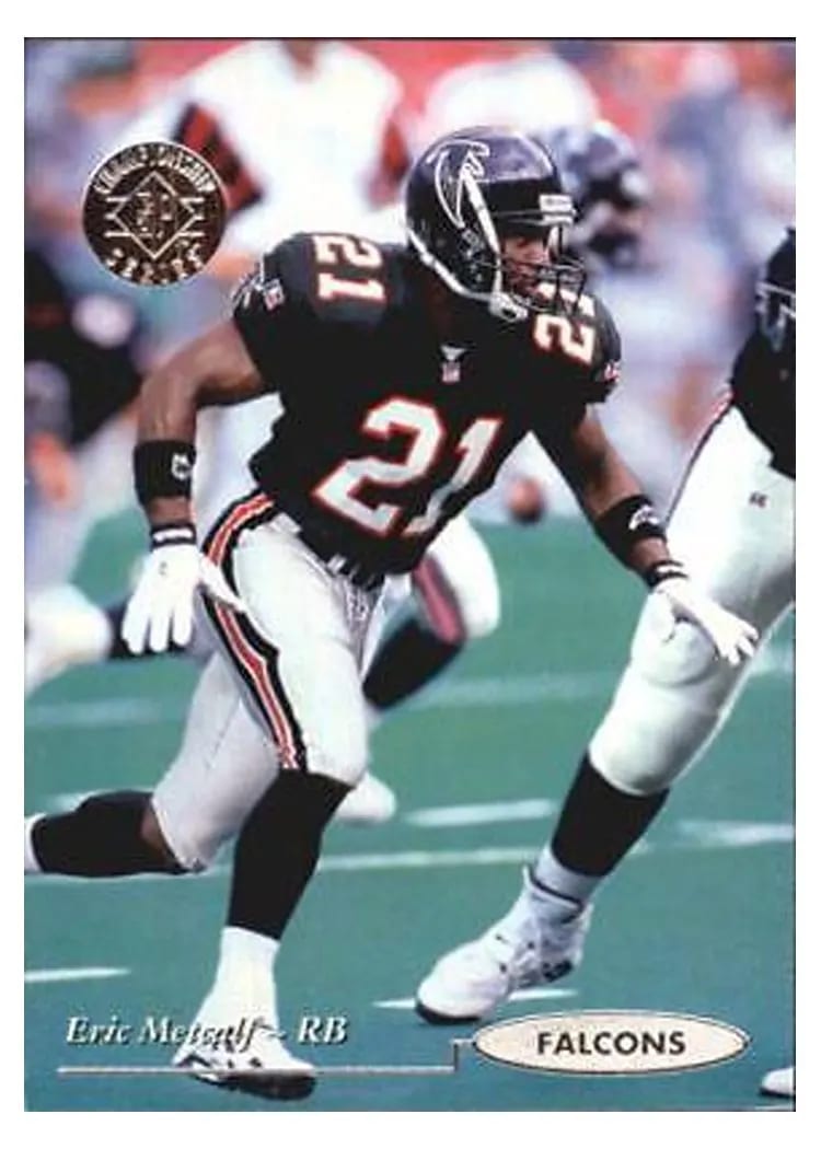 1995 SP Championship Eric Metcalf #57 card
