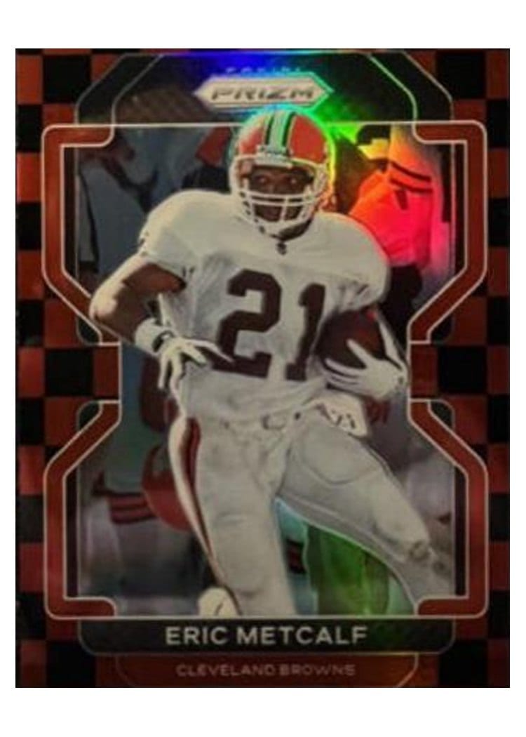 2021 Panini Prizm Base Set Eric Metcalf #269 card