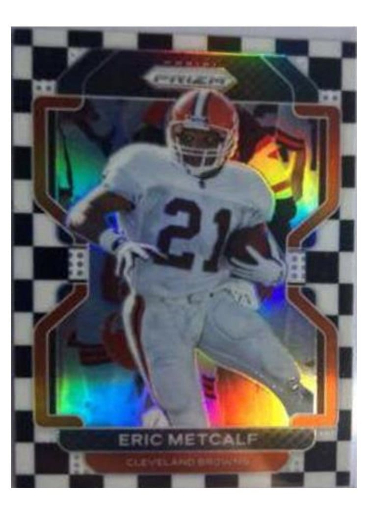 2021 Panini Prizm Base Set Eric Metcalf #269 card