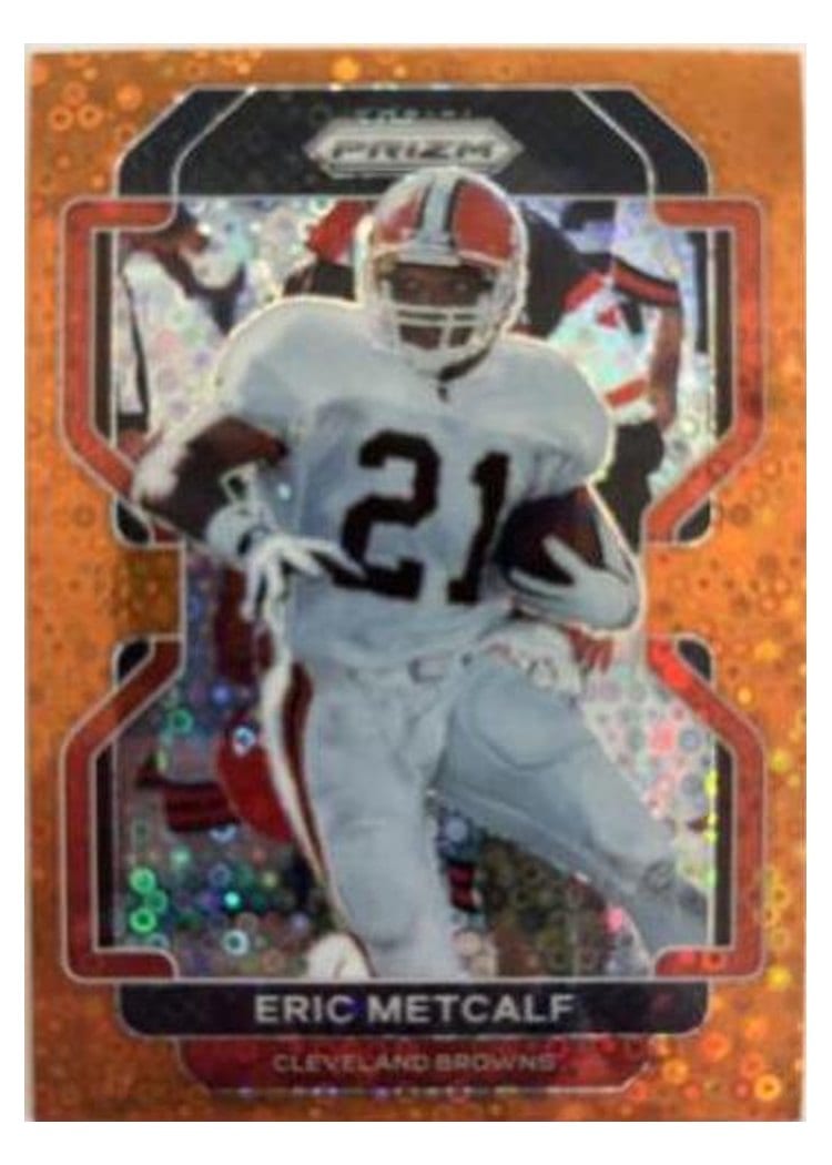 2021 Panini Prizm Base Set Eric Metcalf #269 card