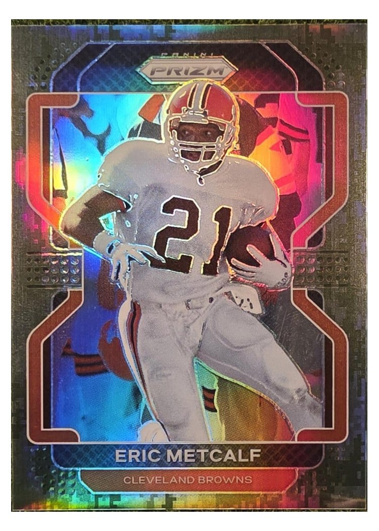2021 Panini Prizm Base Set Eric Metcalf #269 card