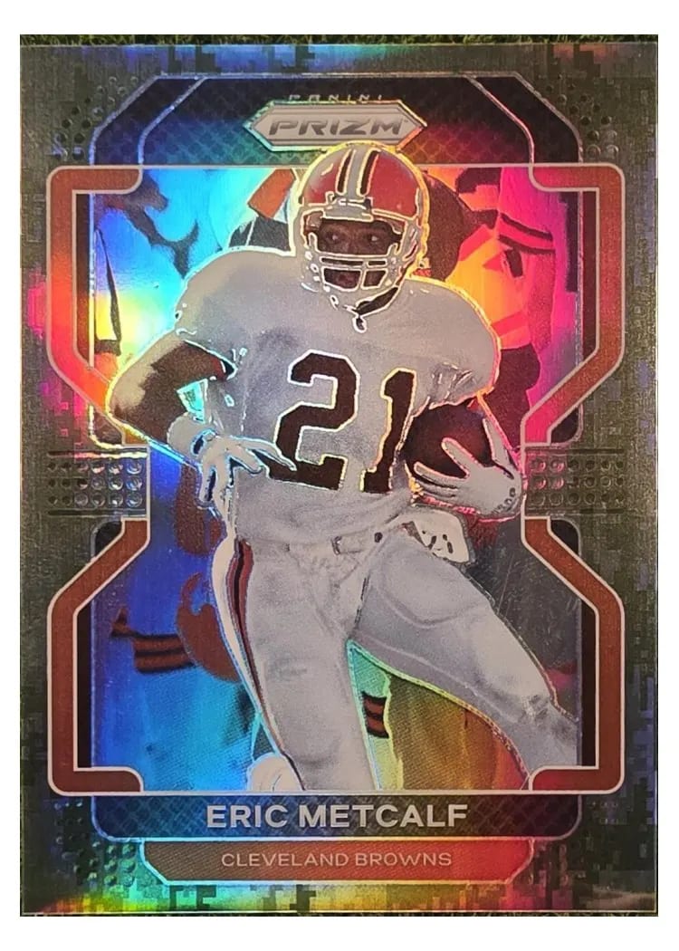 2021 Panini Prizm Base Set Eric Metcalf #269 card