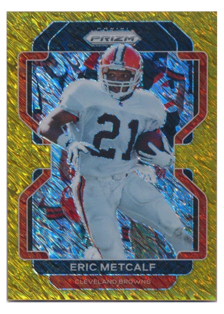 2021 Panini Prizm Base Set Eric Metcalf #269 card