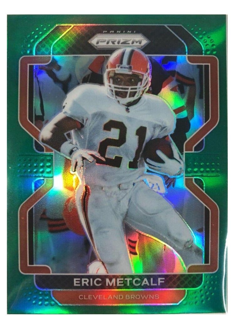 2021 Panini Prizm Base Set Eric Metcalf #269 card
