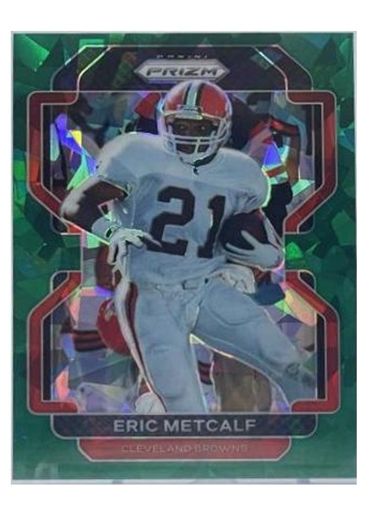 2021 Panini Prizm Base Set Eric Metcalf #269 card