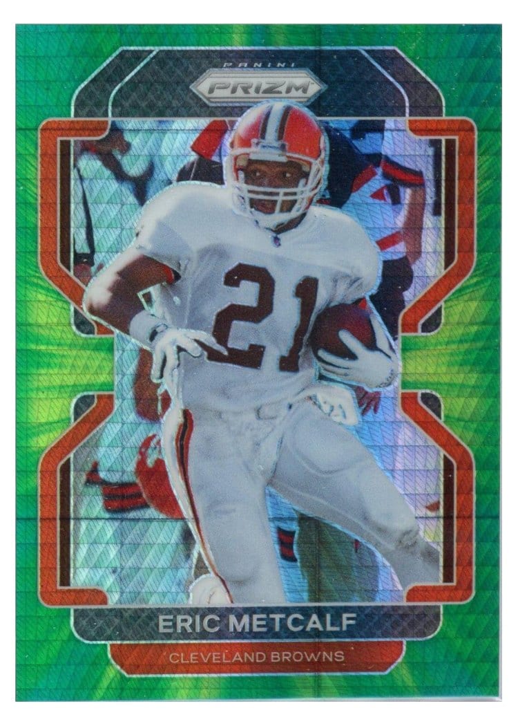 2021 Panini Prizm Base Set Eric Metcalf #269 card