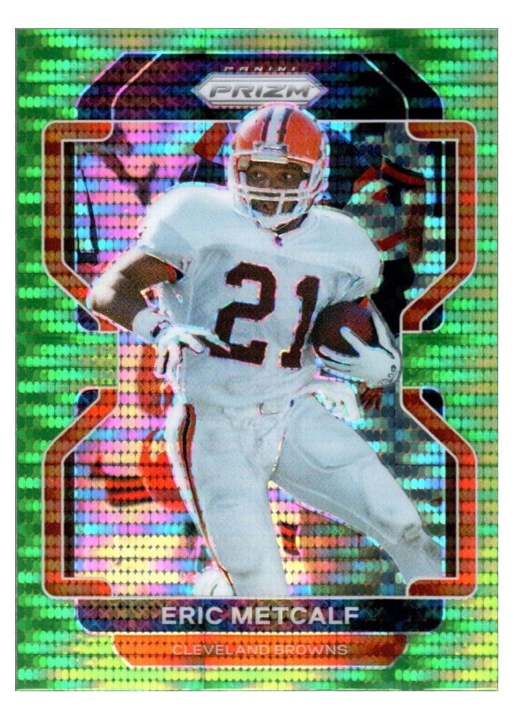 2021 Panini Prizm Base Set Eric Metcalf #269 card