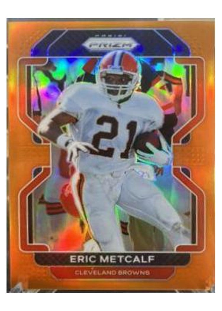 2021 Panini Prizm Base Set Eric Metcalf #269 card