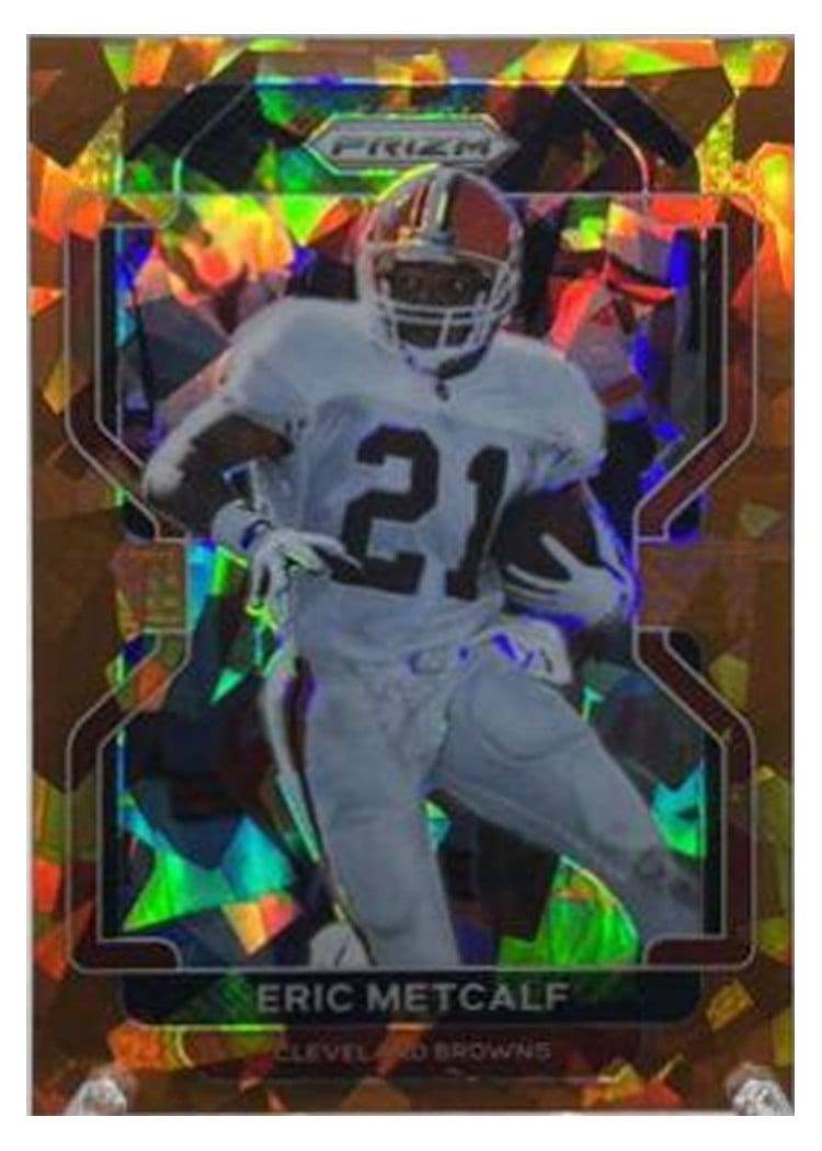 2021 Panini Prizm Base Set Eric Metcalf #269 card