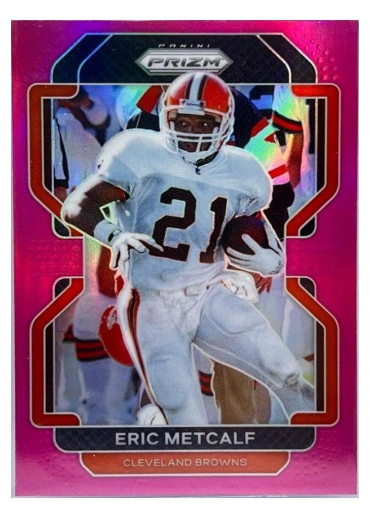 2021 Panini Prizm Base Set Eric Metcalf #269 card
