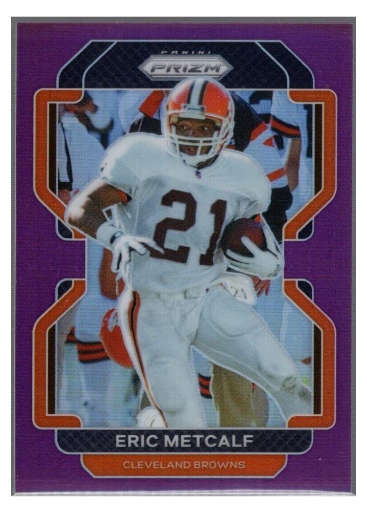 2021 Panini Prizm Base Set Eric Metcalf #269 card