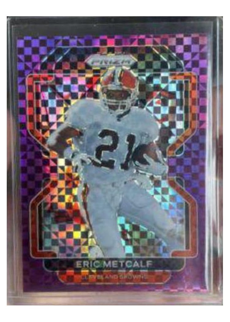 2021 Panini Prizm Base Set Eric Metcalf #269 card