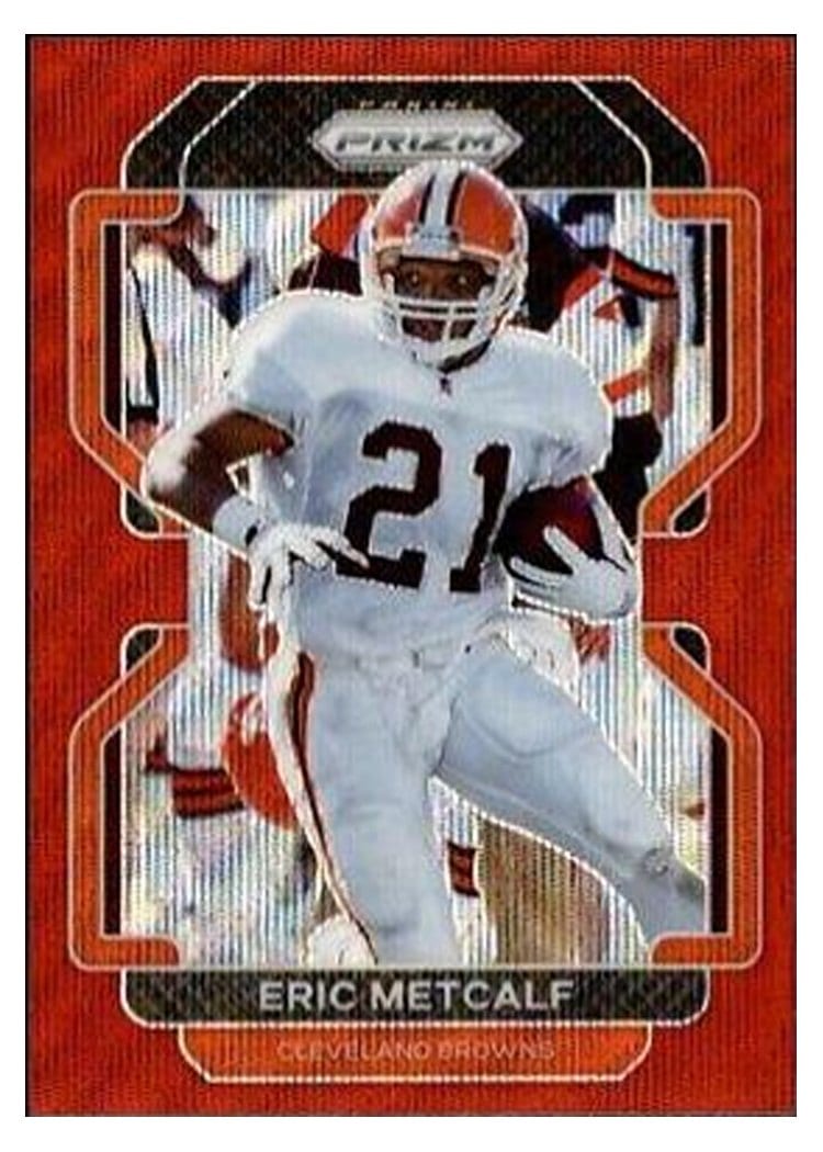 2021 Panini Prizm Base Set Eric Metcalf #269 card