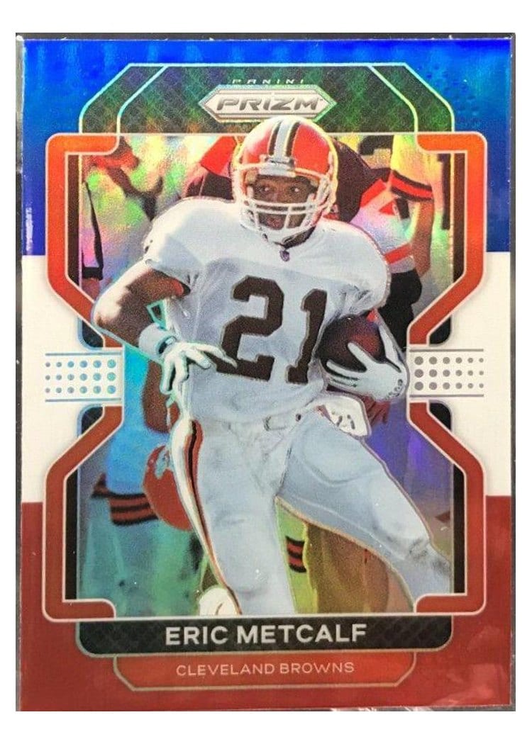 2021 Panini Prizm Base Set Eric Metcalf #269 card