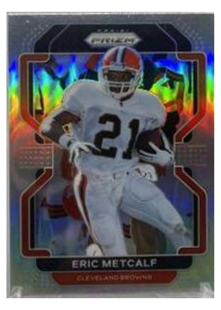 2021 Panini Prizm Base Set Eric Metcalf #269 card