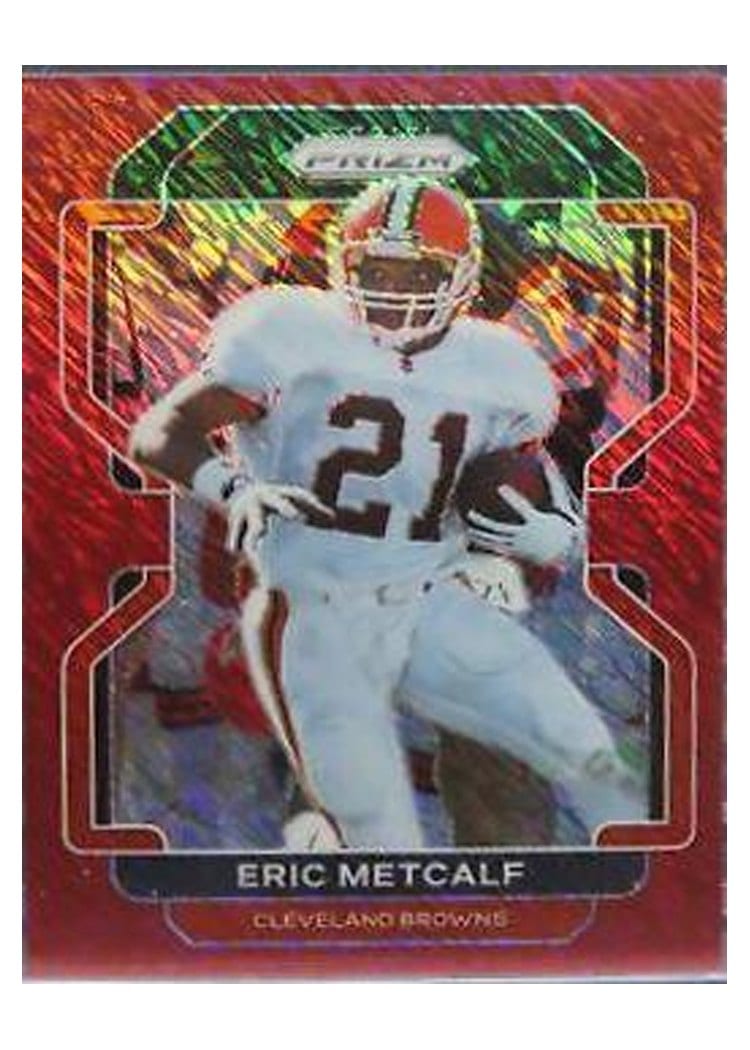2021 Panini Prizm Base Set Eric Metcalf #269 card