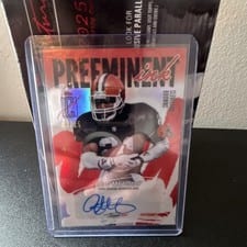 2025 Topps Signature Class Preeminent Ink Eric Metcalf #PI-EM card