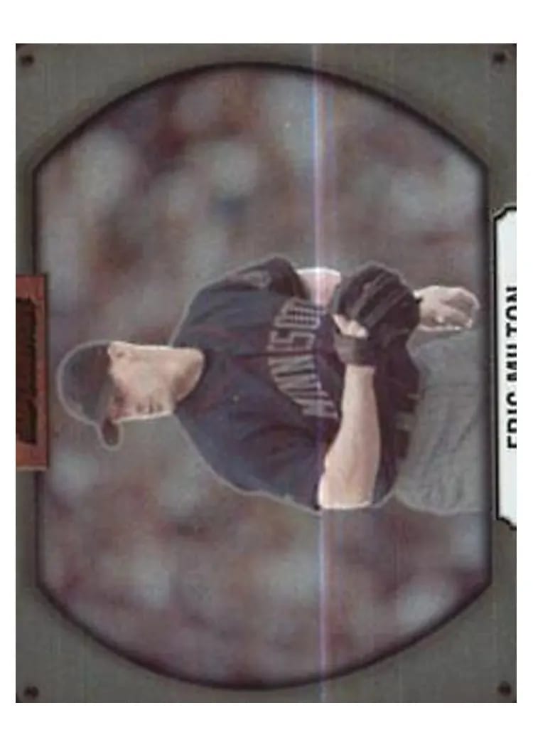2000 Bowman Eric Milton #43 card